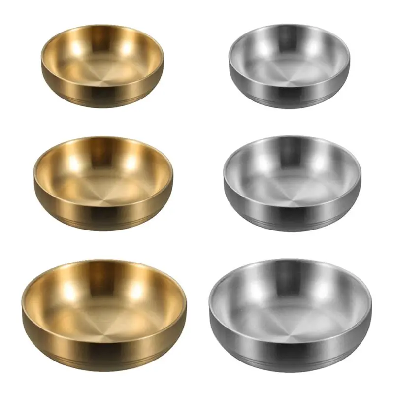 Double Layer Stainless Steel Insulated Rice & Soup Bowls