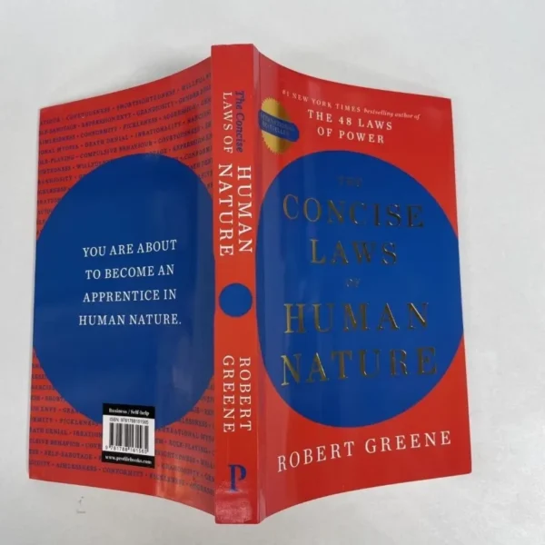 The Concise Laws of Human Nature by Robert Greene – Bestselling Paperback