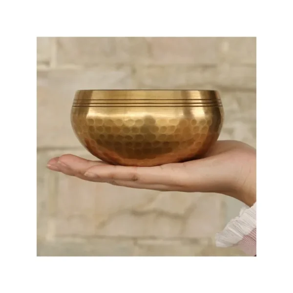 Tibetan Bell Meditation Bowl – Sound Healing & Chakra Therapy Instrument