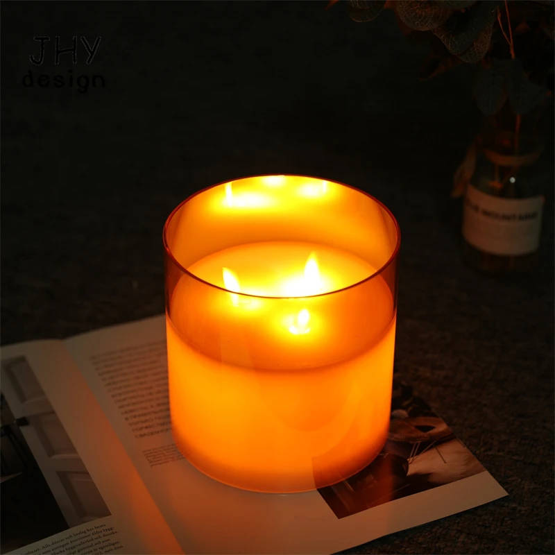 Flickering Flameless LED Tea Light Candles - Battery-Operated Decor Lights