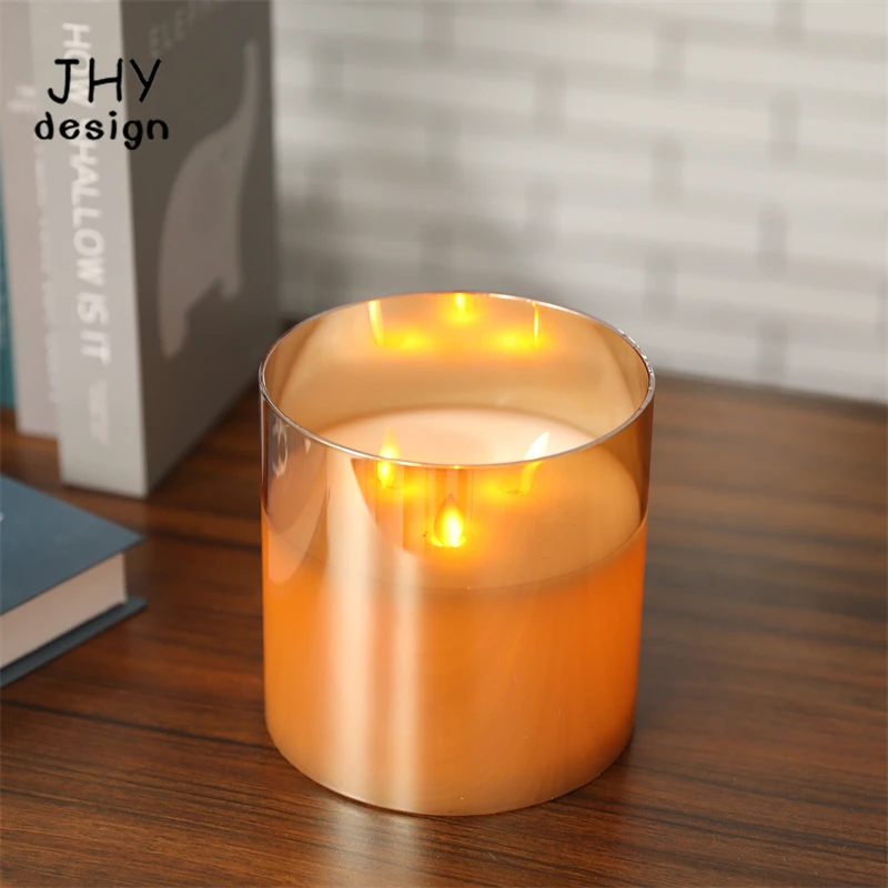 Flickering Flameless LED Tea Light Candles - Battery-Operated Decor Lights