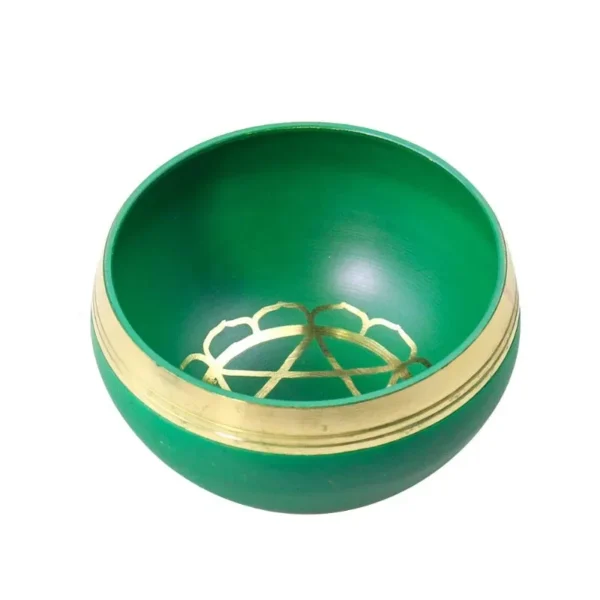 Handmade Tibetan Singing Bowl – Colorful Copper for Meditation & Chakra Healing