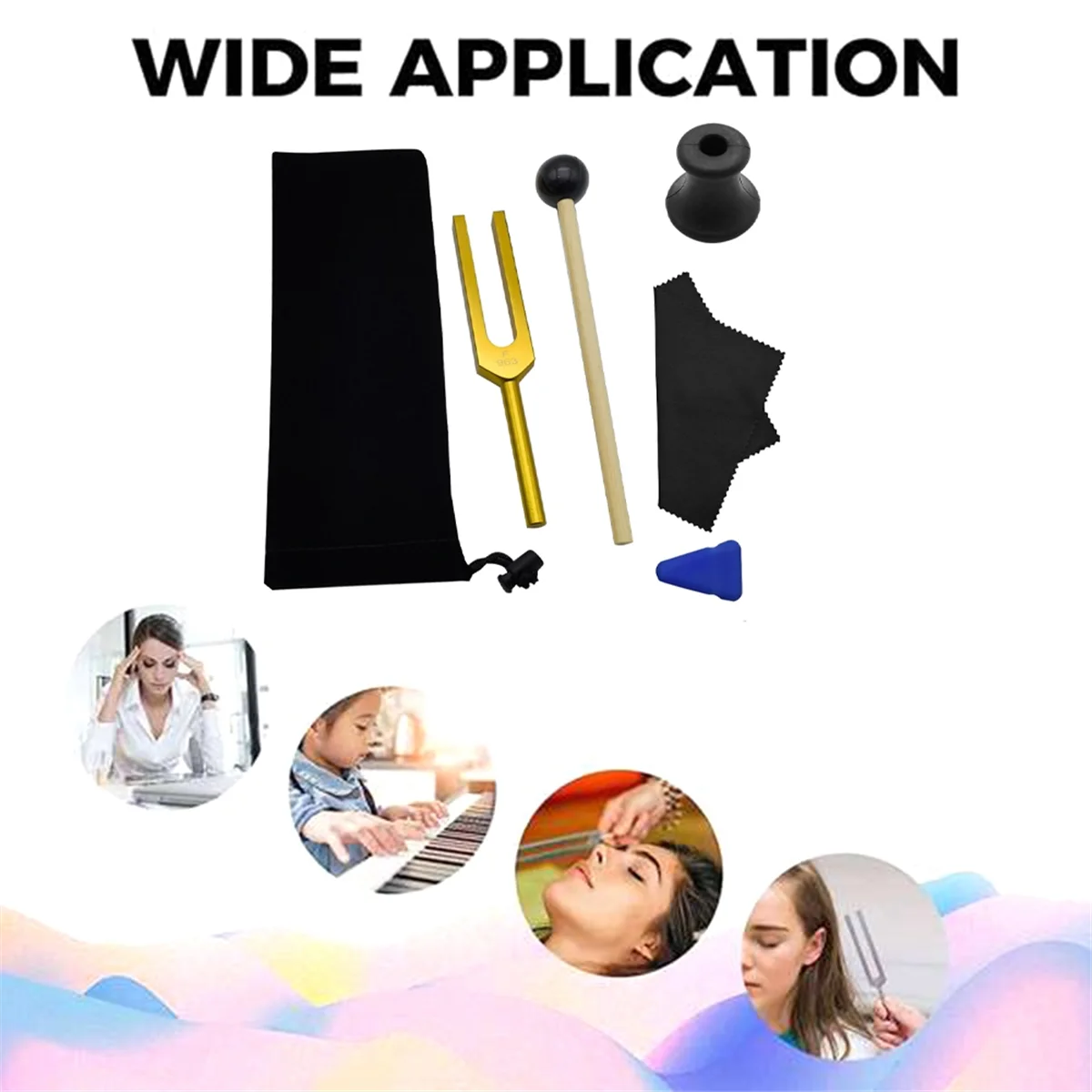 F 963Hz Tuning Fork Set - Healing & Sound Therapy for Harmony