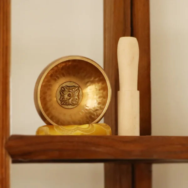 Tibetan Singing Bowl Set – Meditation & Stress Relief Gift for Yoga
