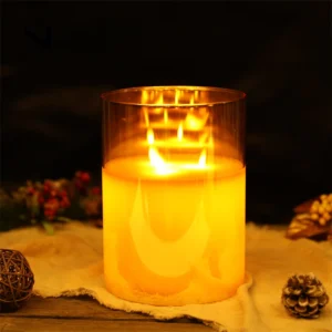 Flameless Flickering LED Tealight Candles - Battery-Powered Votive Lamps for Home Decor