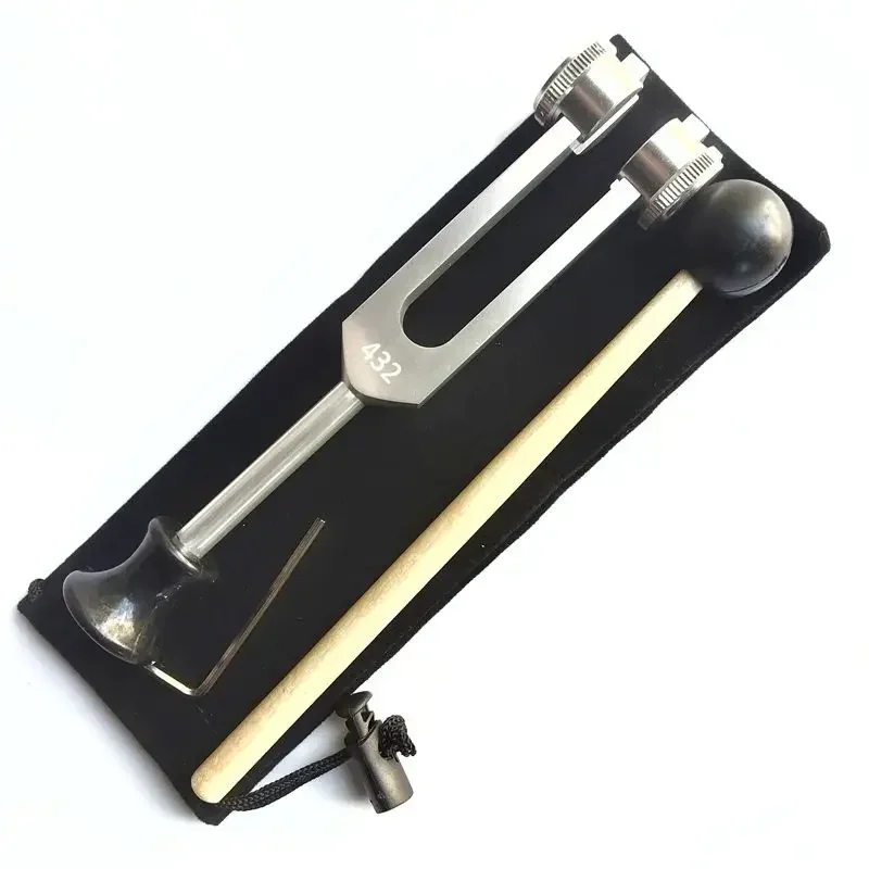 Aluminum Alloy Tuning Fork Set – Sound Therapy & Percussion Instrument with Hammer