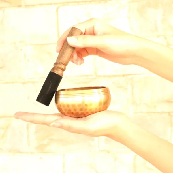 Tibetan Singing Bowl Set – Meditation & Stress Relief Gift for Yoga