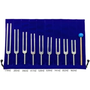 Fiesta Aluminum Alloy Tuning Fork Set – Sound Healing & Yoga Percussion Instruments