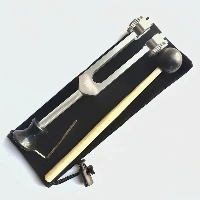 Aluminum Alloy Tuning Fork Set – Sound Therapy & Percussion Instrument with Hammer