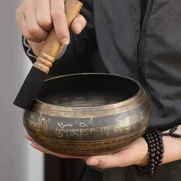 Tibetan Singing Bowl – Handmade Sound Healing & Meditation Therapy Bowl