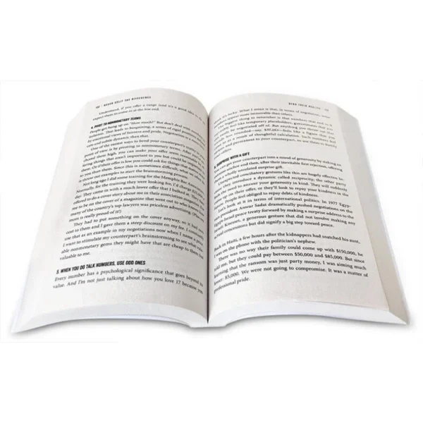 Never Split the Difference, Bestselling books in English, Self-Help books 9780062872302