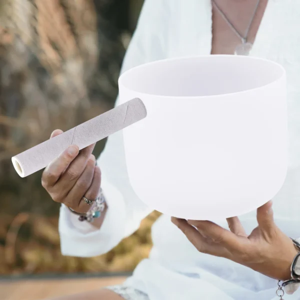 8" Crystal Music Bowl - Meditation Therapy & Sound Healing Bath