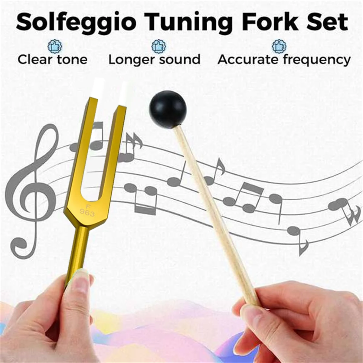 F 963Hz Tuning Fork Set - Healing & Sound Therapy for Harmony