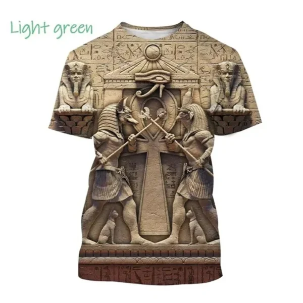 Pharaoh T-Shirt - Ancient Horus Eye Egyptian Unisex Streetwear