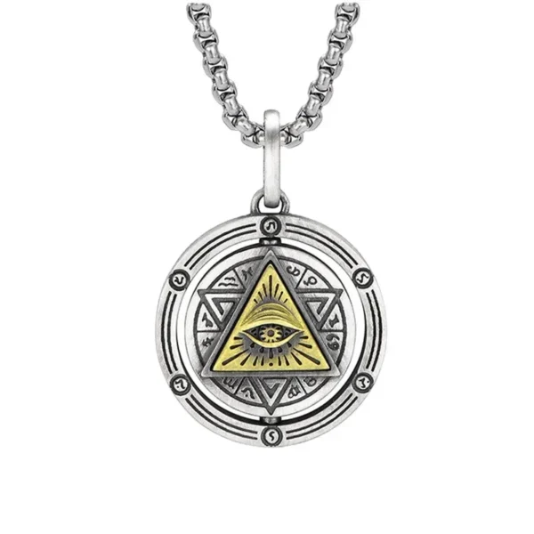 Eye of Horus Necklace – Ancient Egyptian Protection Pendant for Men & Women