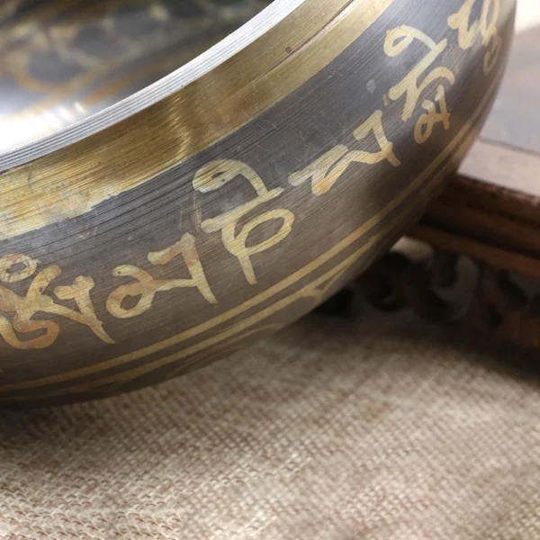 Metal Buddha Sound Bowl – Tibetan Bell for Yoga & Meditation
