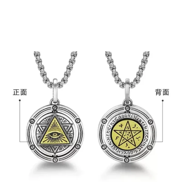 Eye of Horus Necklace – Ancient Egyptian Protection Pendant for Men & Women