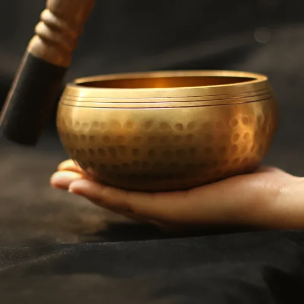 Tibetan Singing Bowl Set – 8cm Healing Bowl for Meditation & Beginners