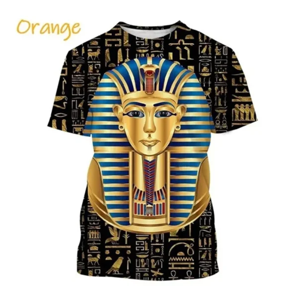 Pharaoh T-Shirt - Ancient Horus Eye Egyptian Unisex Streetwear